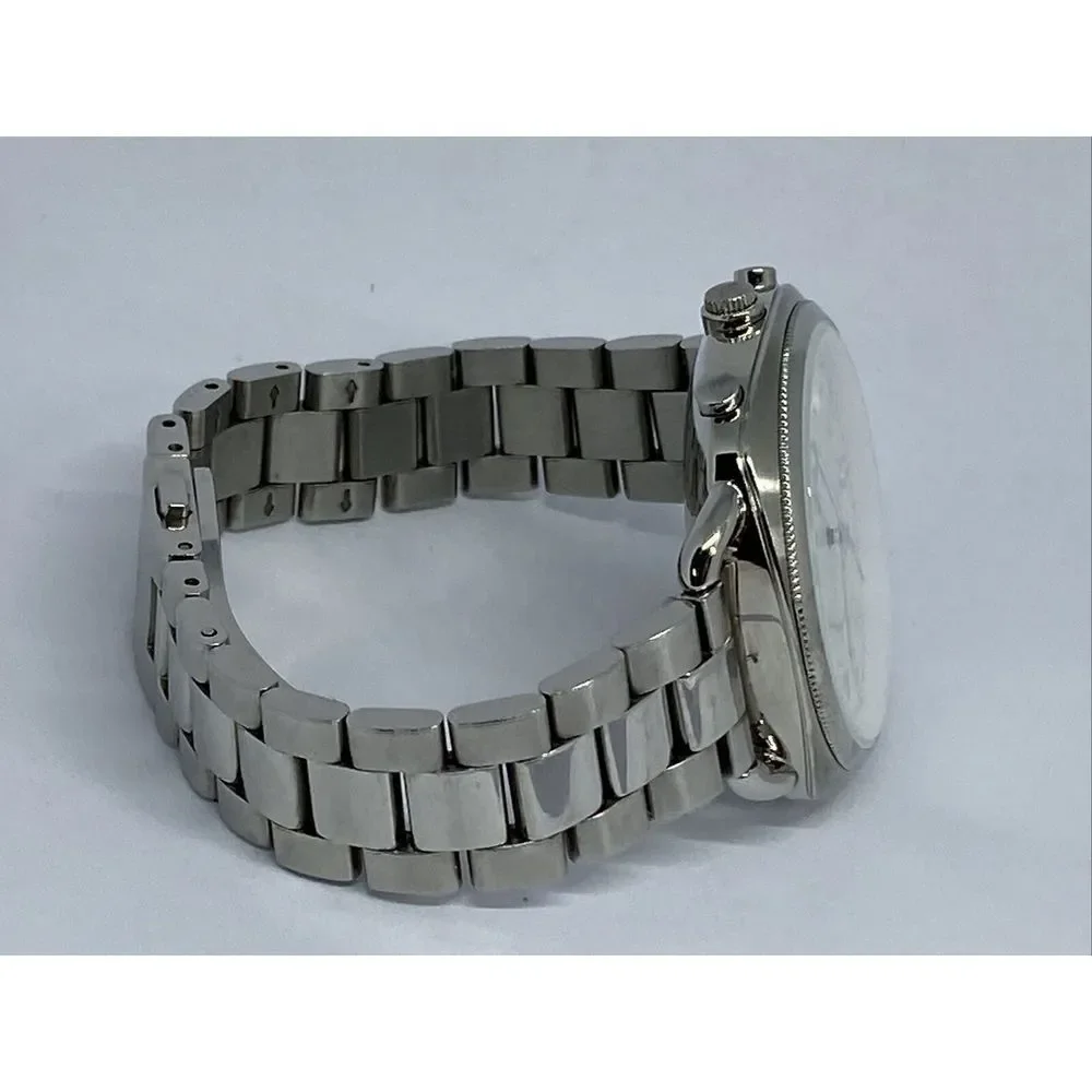 Fossil FTW1202 Women Stainless Steel Analog Silver Dial Hybrid Smartwatch JK26